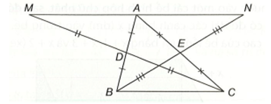 Cho tam giác ABC. Gọi D là trung điểm của AB