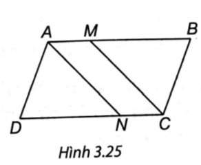Cho hình bình hành ABCD Lấy điểm M thuộc cạnh AB và điểm N