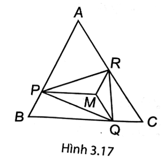 Cho M là một điểm nằm trong tam giác đều ABC