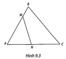 Cho tam giác ABC có AB = 12 cm, AC = 15 cm. Trên các tia AB, AC lần lượt lấy